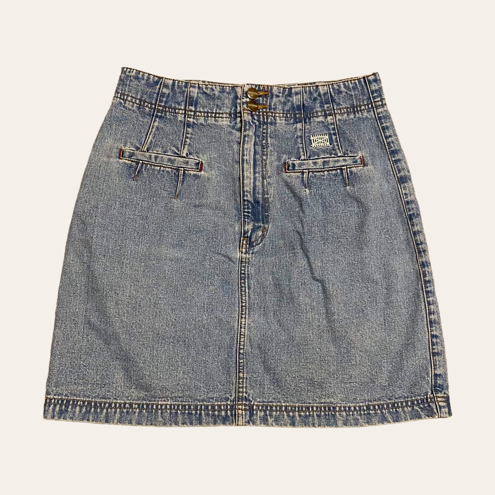 90s Vintage Denim Skirt